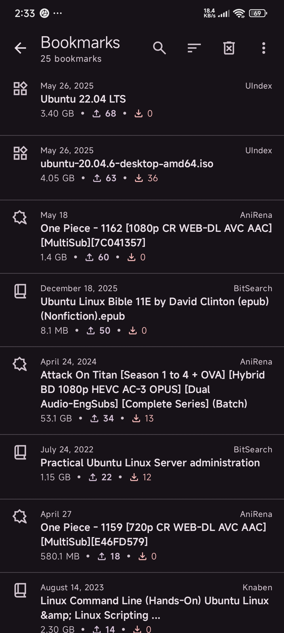 TorrentSearch 安全模式界面