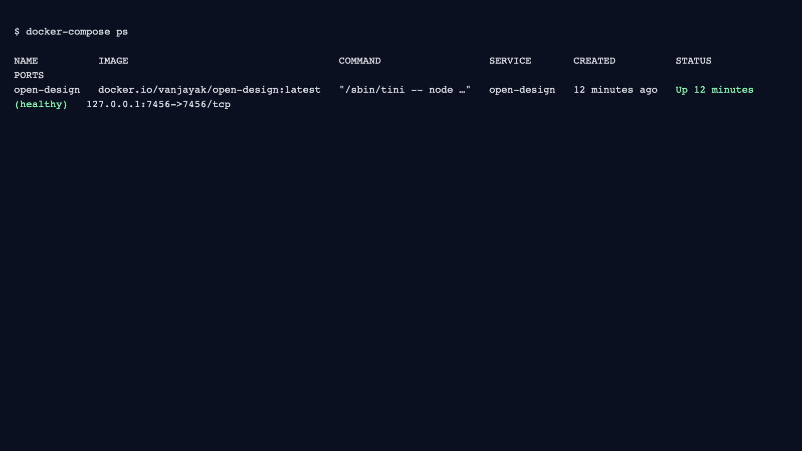 Docker Compose 健康检查