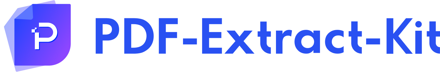 PDF-Extract-Kit 项目Logo